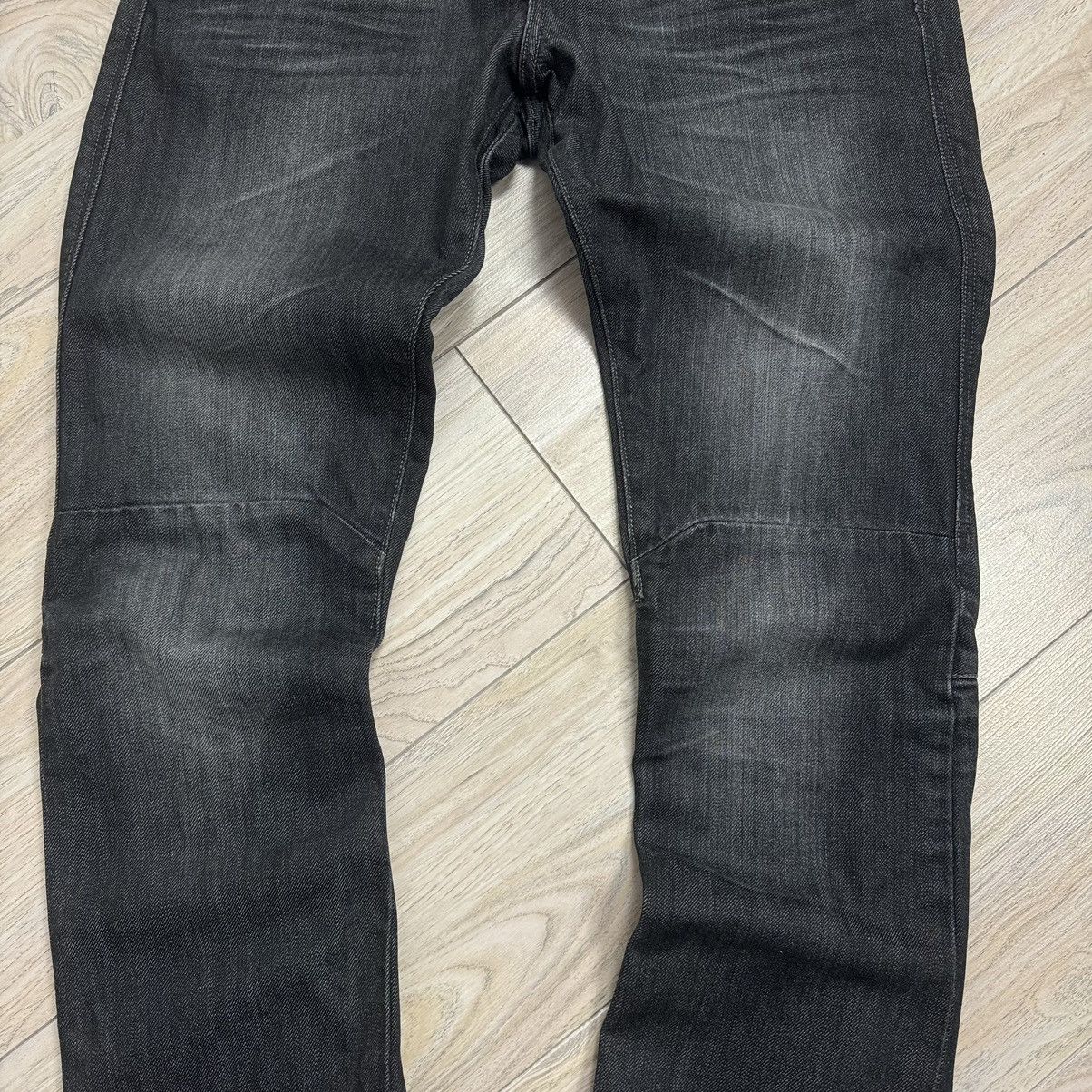 G-Star Vintage Y2K Gstar Muse Jack Avant Garde Black Denim Jeans Size 29" - 5 Thumbnail