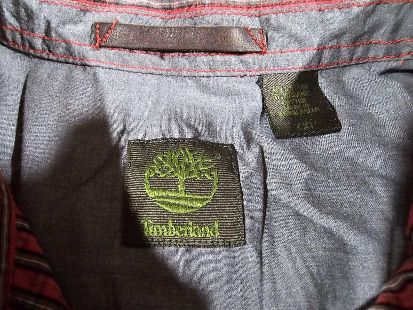 Timberland Timberland Shirt Size XXL Red Plaid long Sleeve Button Up Size US XXL / EU 58 / 5 - 3 Thumbnail