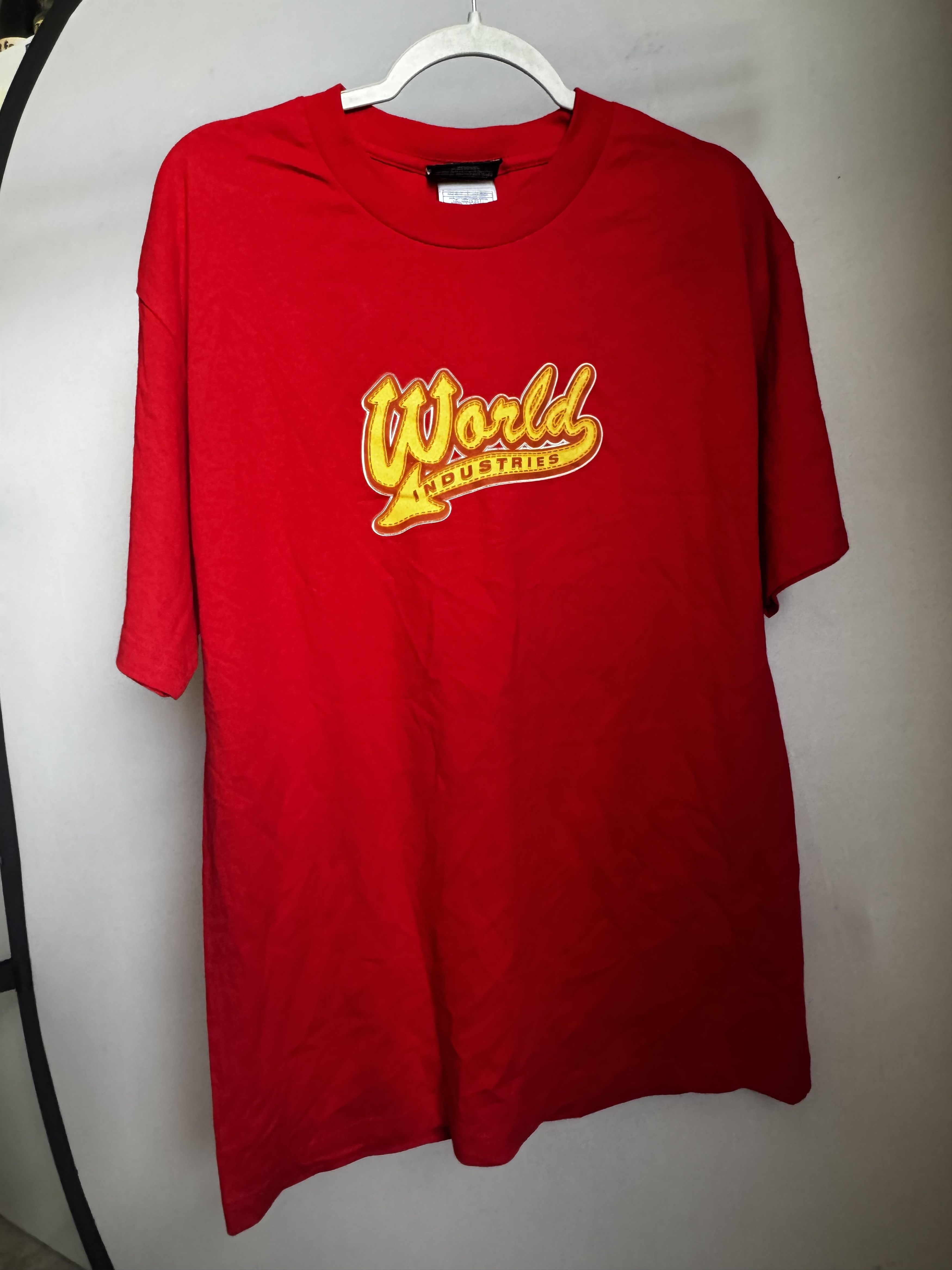 World Industries World Industries Logo Tee (2000s vintage) Size US L / EU 52-54 / 3 - 1 Thumbnail