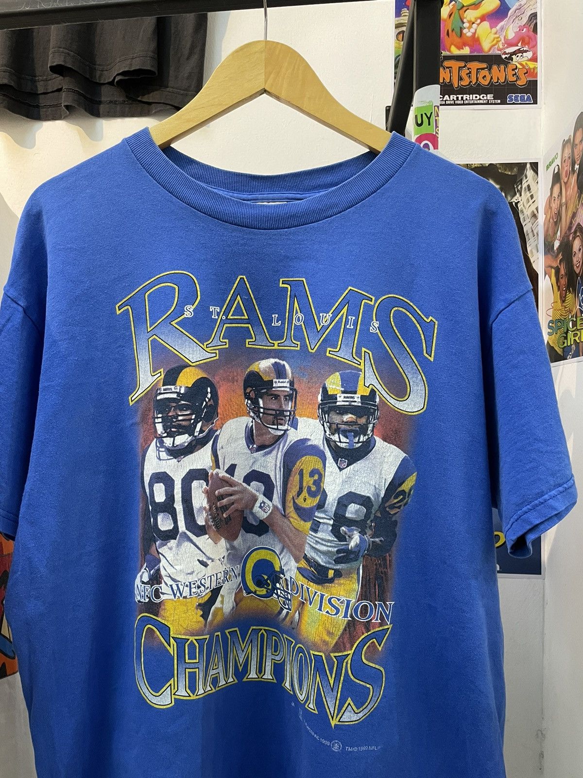 Champion × NFL RAMS NFL CHAMPIONS 90's Size US XL / EU 56 / 4 - 1 Thumbnail