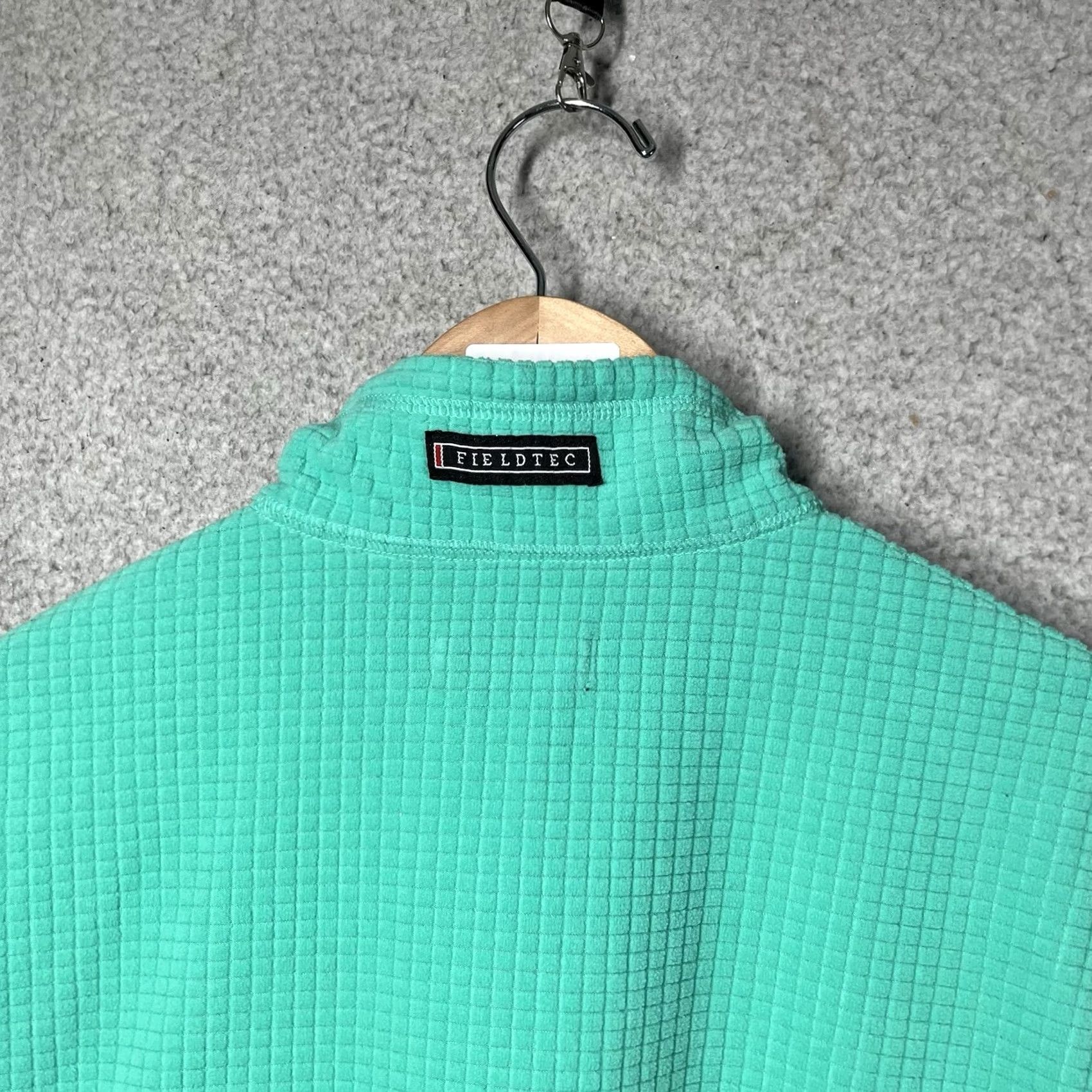 Vintage Southern Marsh 1/4 Zip Pullover Mens M Micro Grid Fleece Outdoor FieldTec Hiking Size US M / EU 48-50 / 2 - 6 Thumbnail