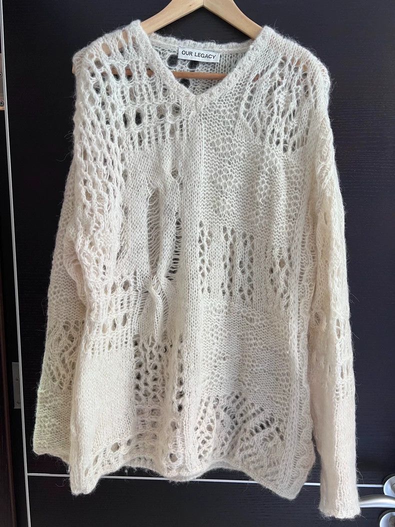 Our Legacy our legacy size 48 Alpaca wool sweater 2502-Nextarrow Size US M / EU 48-50 / 2 - 1 Thumbnail