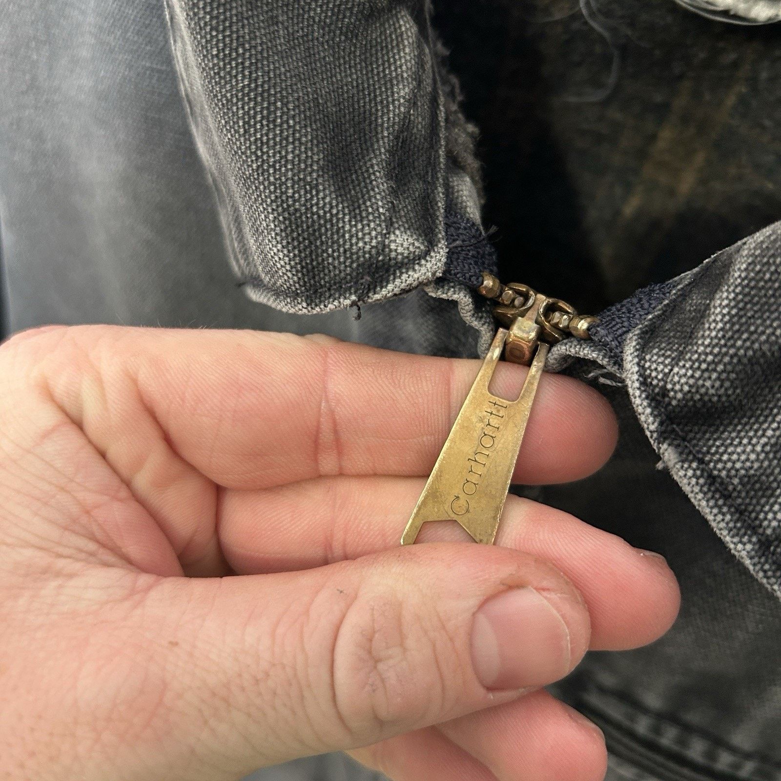 Carhartt Vintage Carhartt Blanket-Lined Detroit Jacket “Petrol” J97 Size US XXL / EU 58 / 5 - 10 Thumbnail