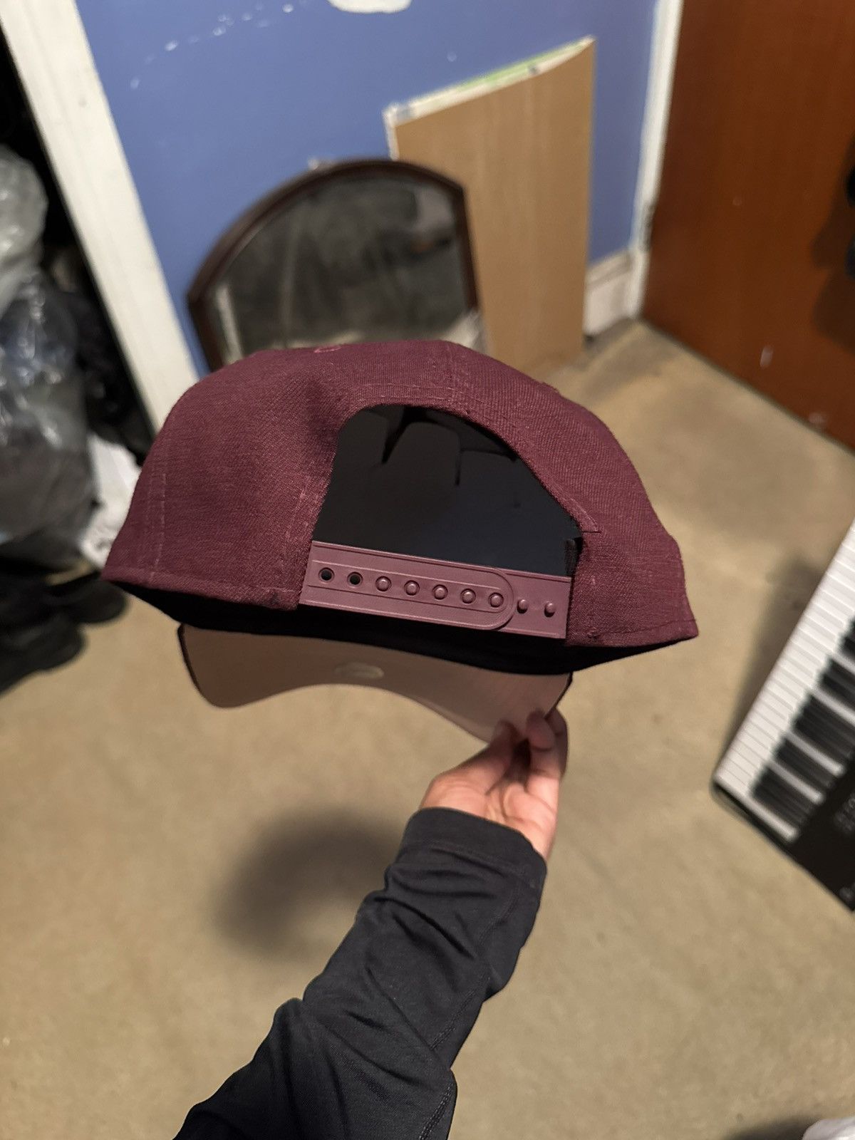 New Era Seattle Mariners Maroon Peach UV 9Forty A-Frame Size ONE SIZE - 4 Thumbnail