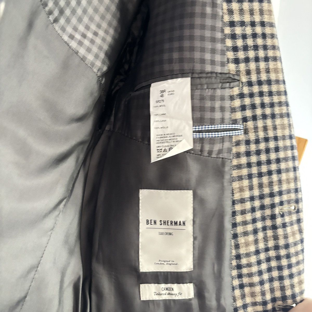 Ben Sherman Ben Sherman Blazer Size 38R - 2 Thumbnail