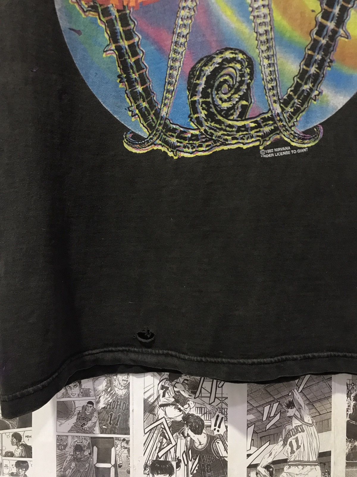 Japanese Brand × Nirvana × Vintage Nirvana Vintage Licensed 1992 Come As You Are Tour Size US L / EU 52-54 / 3 - 4 Thumbnail