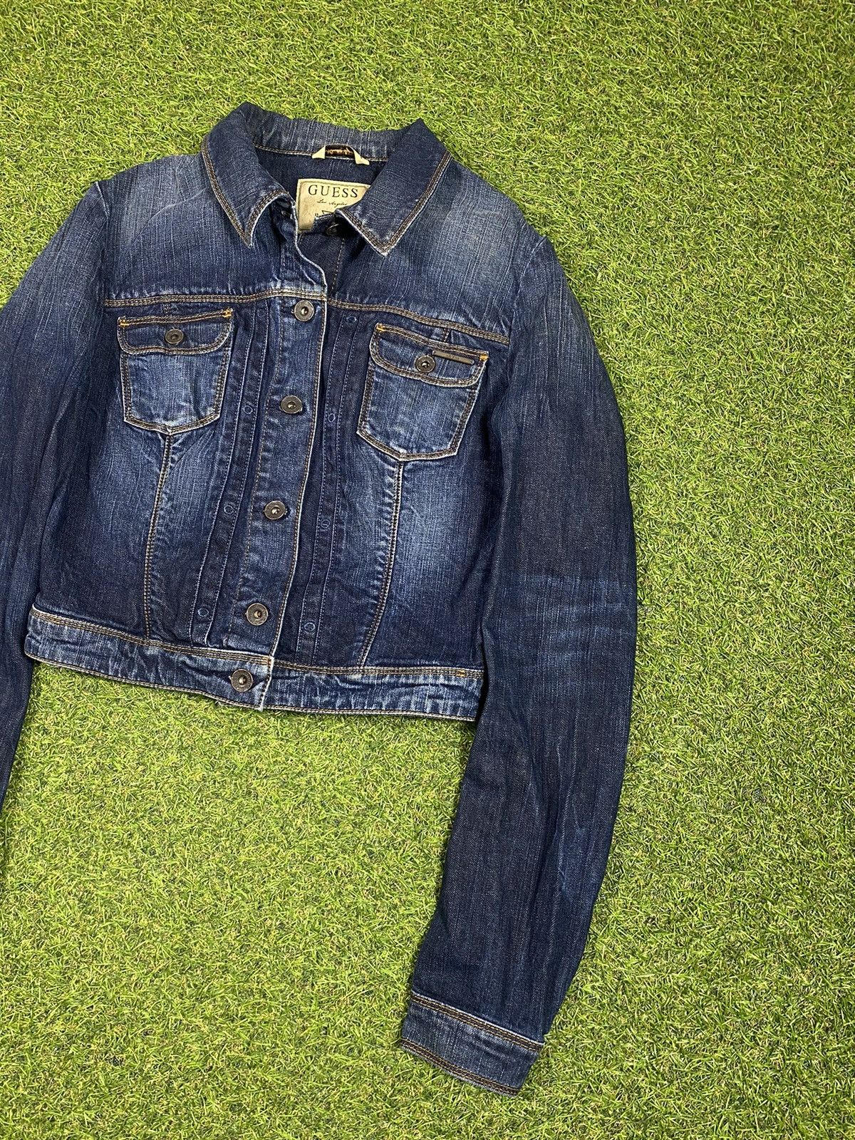 Vintage Vintage 90s Japanese Jeans jacket streetwear style size S Size S / US 4 / IT 40 - 2 Thumbnail