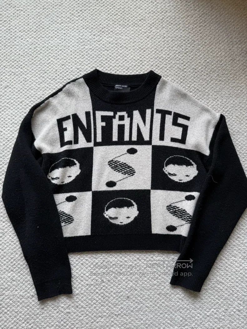 Enfants Riches Deprimes Enfants Riches Deprimes Checkerboard Sweater Size US XL / EU 56 / 4 - 1 Thumbnail