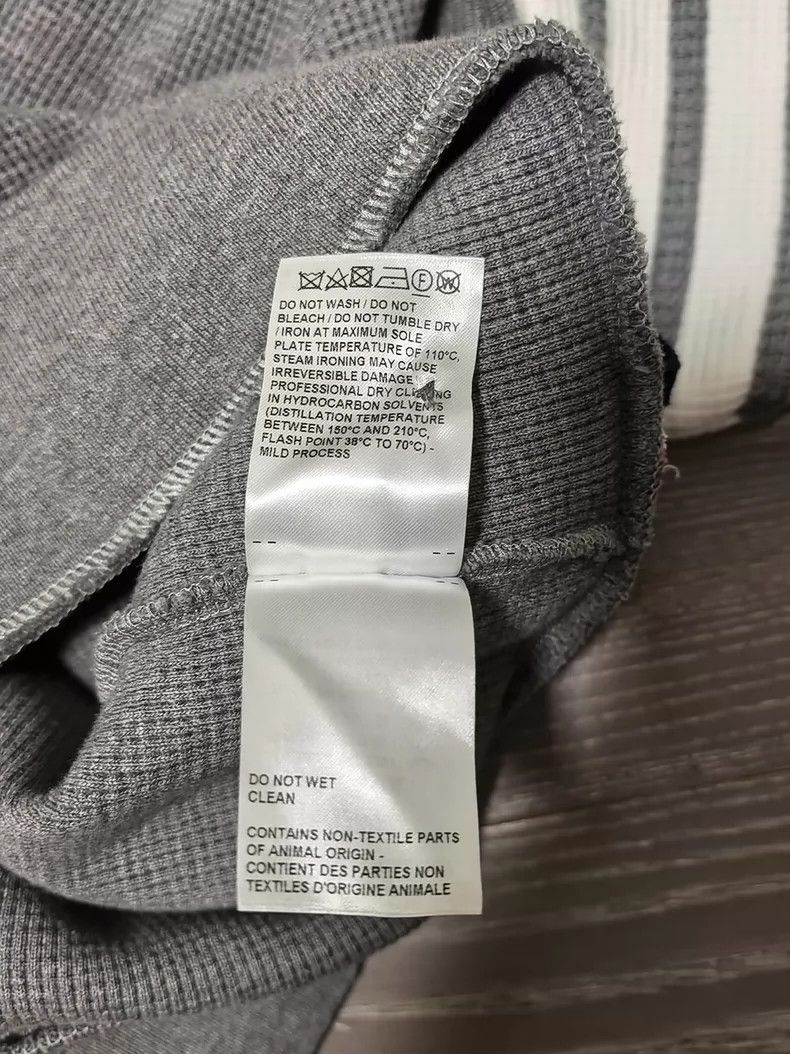 Thom Browne Thom browne Waffed sweatshirt 2503-Nextarrow Size US XL / EU 56 / 4 - 7 Thumbnail