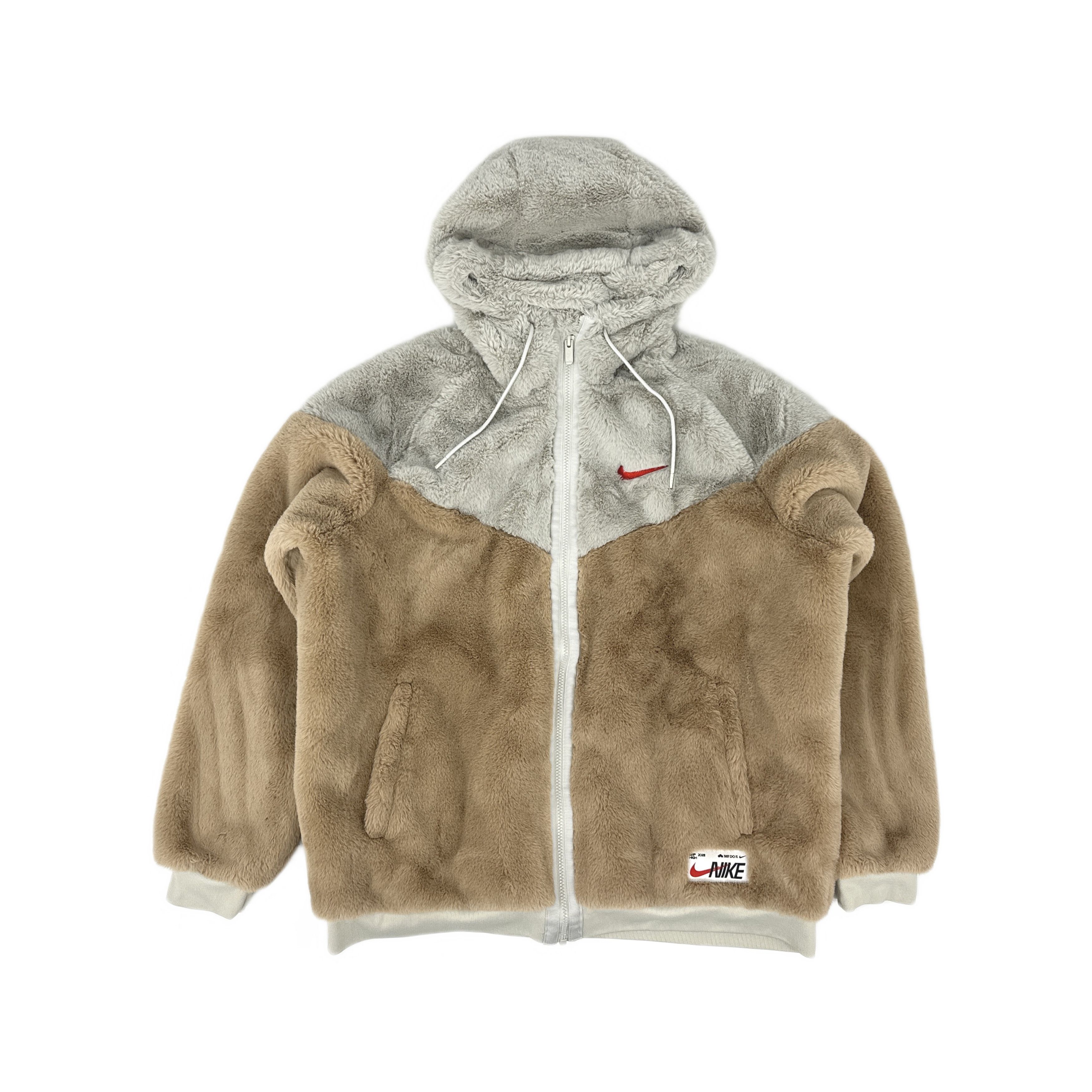 Nike Nike Faux Fur Windrunner Jacket Size XL Size US XL / EU 56 / 4 - 1 Thumbnail