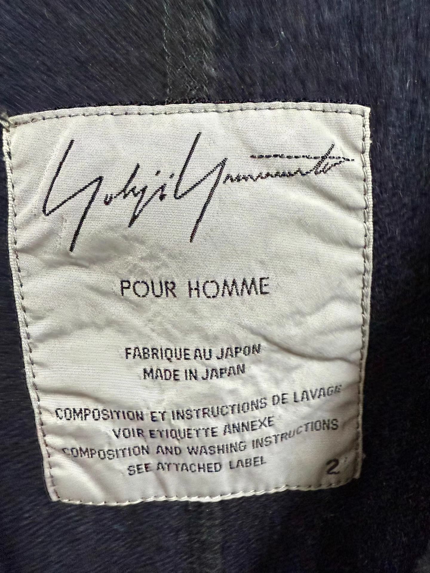 Yohji Yamamoto Yohji Yamamoto POUR HOMME Dyed Wool Cardigan K20 Size US M / EU 48-50 / 2 - 4 Thumbnail
