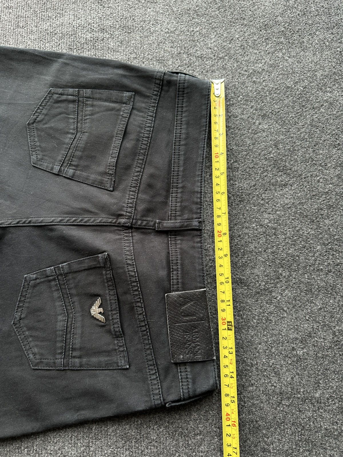 Armani 🚨 Armani Regular LUXURY OLD MONEY relax Black Womens Size 30" / US 8 / IT 44 - 17 Thumbnail