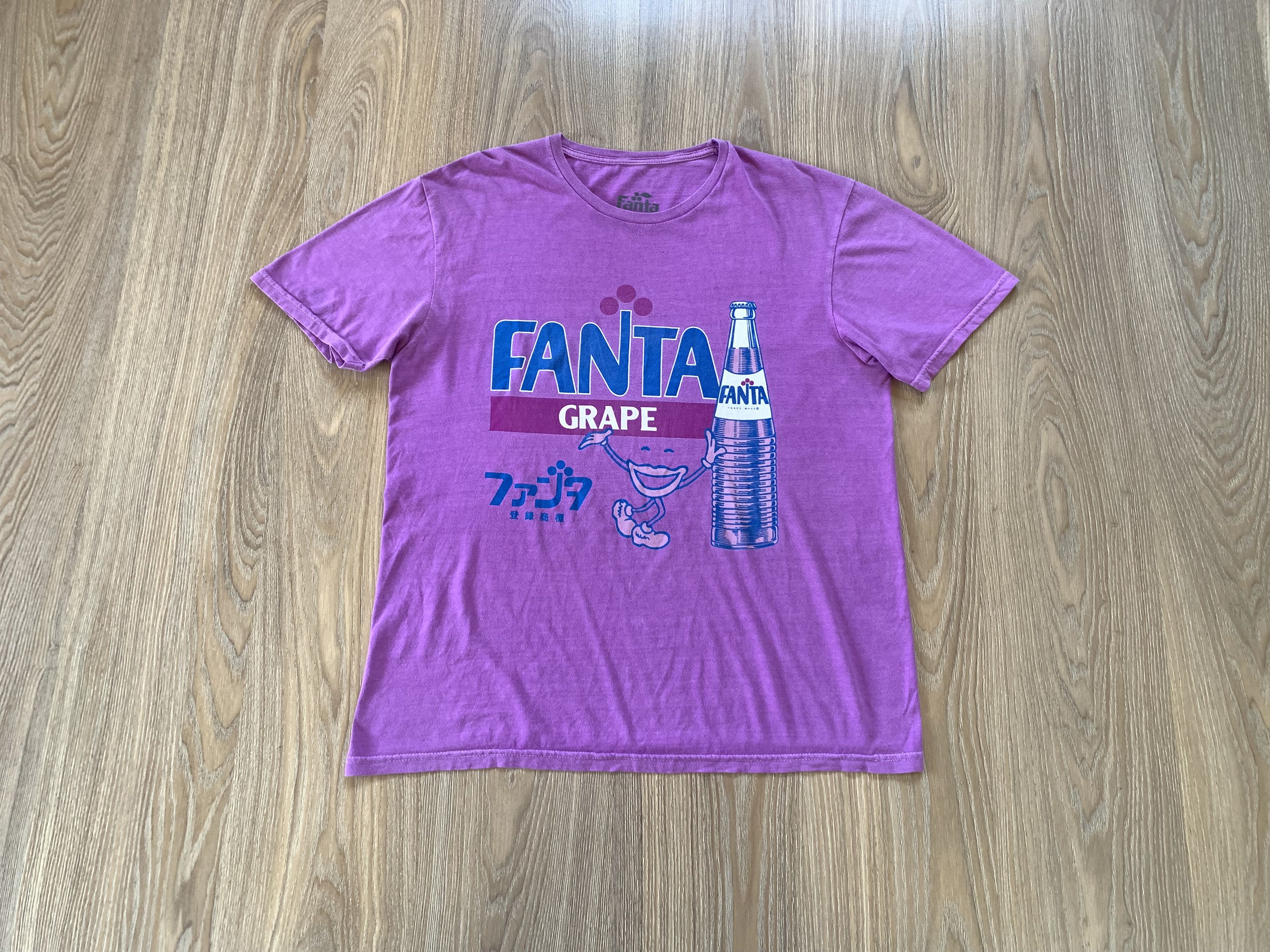 Coca Cola Mens Cotton Fanta Grape Coca Cola Unisex Tee Size US M / EU 48-50 / 2 - 1 Thumbnail