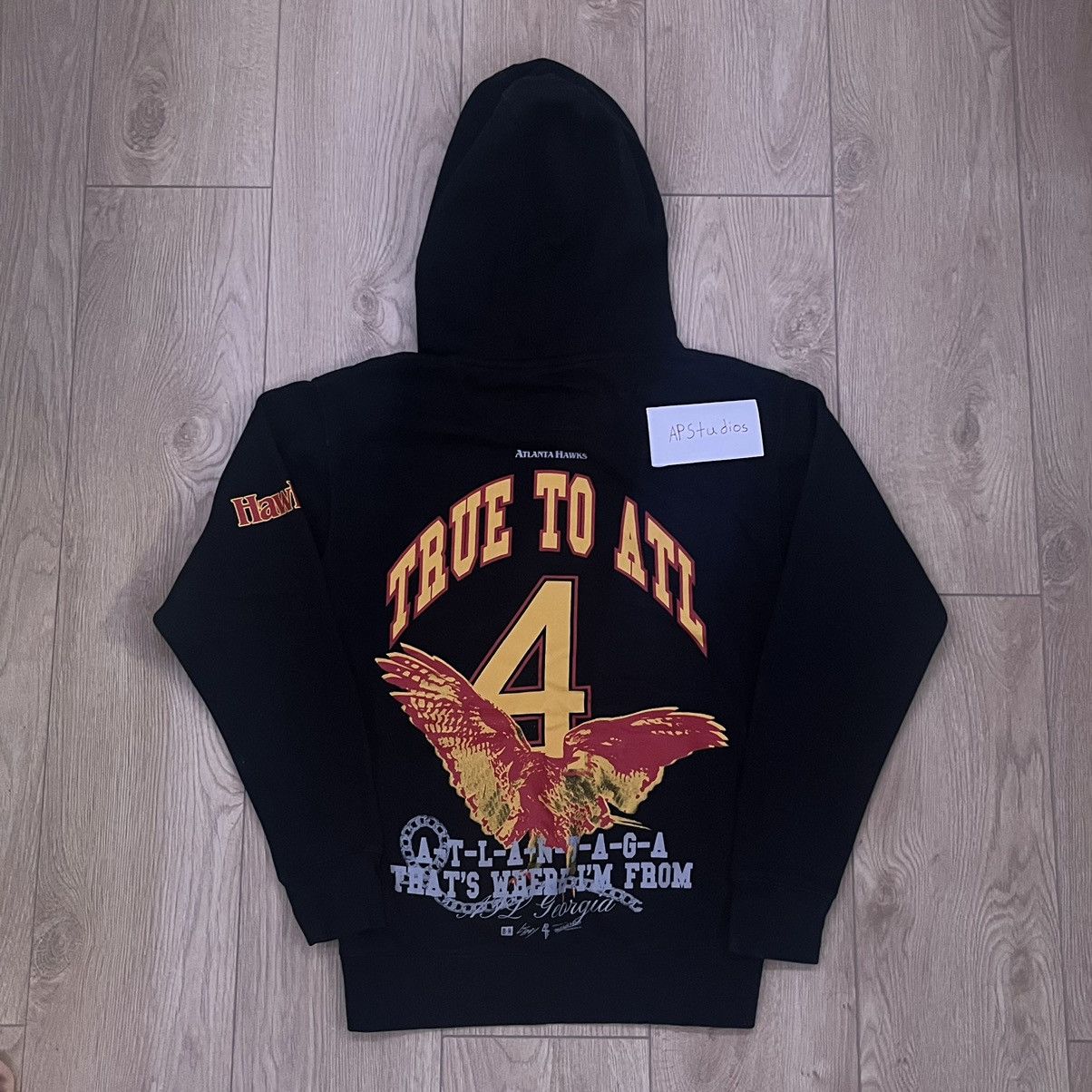 Mitchell & Ness Lil Baby x Atlanta Hawks Hoodie Size US S / EU 44-46 / 1 - 2 Thumbnail