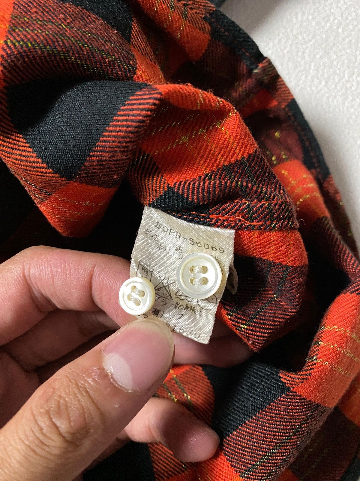 Japanese Brand Vintage Sophnet Shirt Size US S / EU 44-46 / 1 - 6 Thumbnail