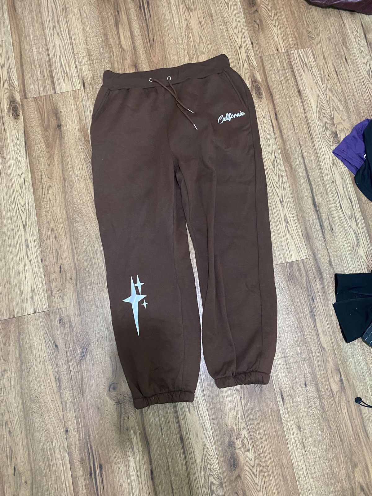 Other Brown cuffed sweatpants Size US 33 - 1 Thumbnail