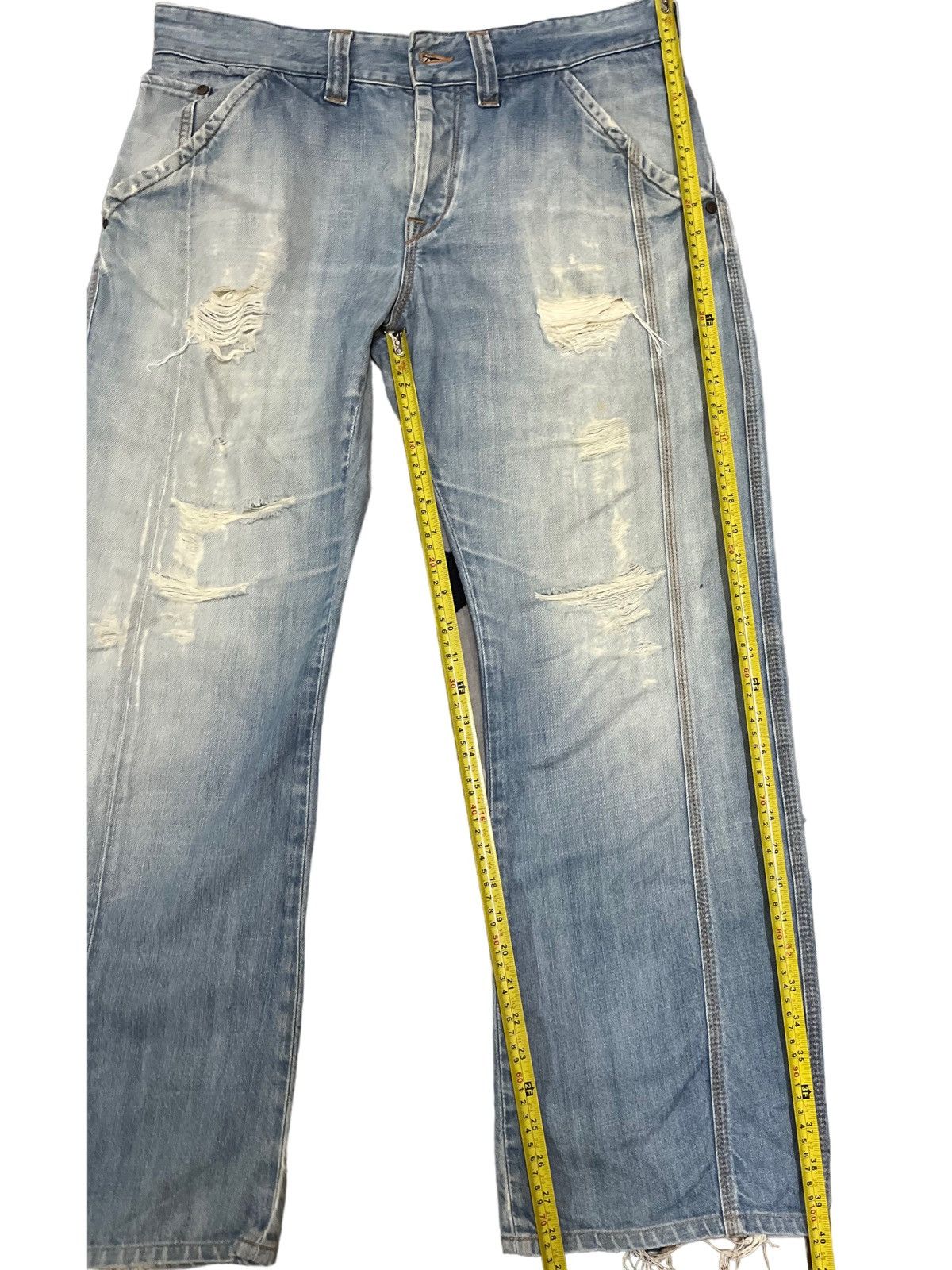 FCUK Fcuk Baggy Denim Size US 34 / EU 50 - 12 Thumbnail