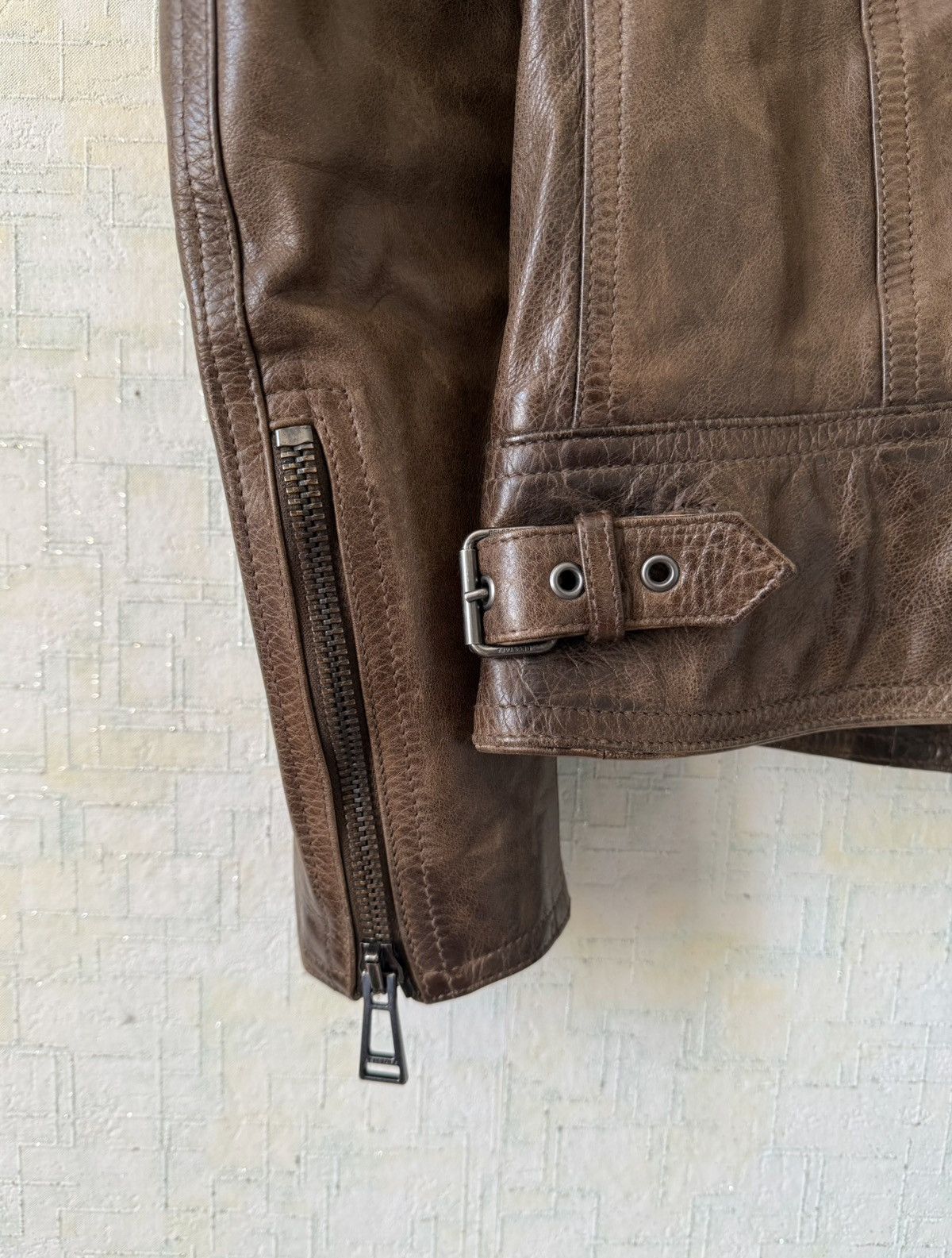 Belstaff Belstaff Moto Leather Brown Jacket Size US L / EU 52-54 / 3 - 10 Thumbnail