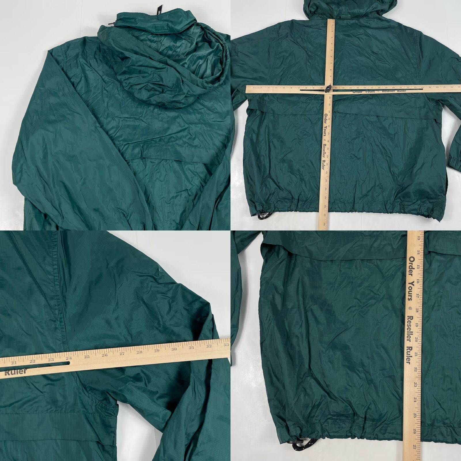 Eddie Bauer VINTAGE Eddie Bauer Ebtek Jacket Mens L Green Hooded Windbreaker Regular Fit Outdoor Size US L / EU 52-54 / 3 - 9 Thumbnail