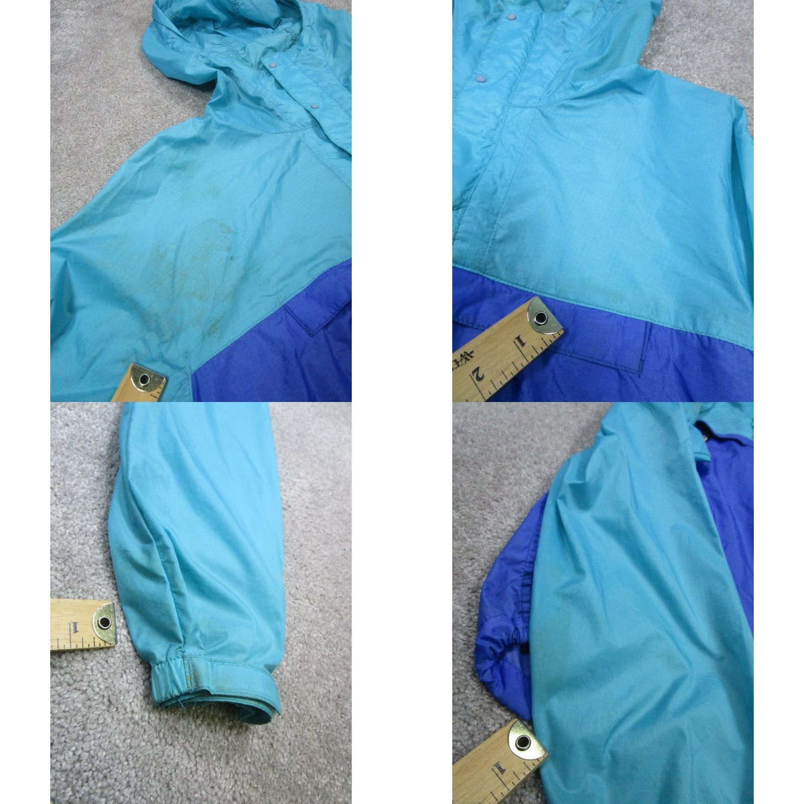Patagonia VINTAGE Patagonia Jacket Mens Small Blue Windbreaker Anorak Size US S / EU 44-46 / 1 - 8 Thumbnail
