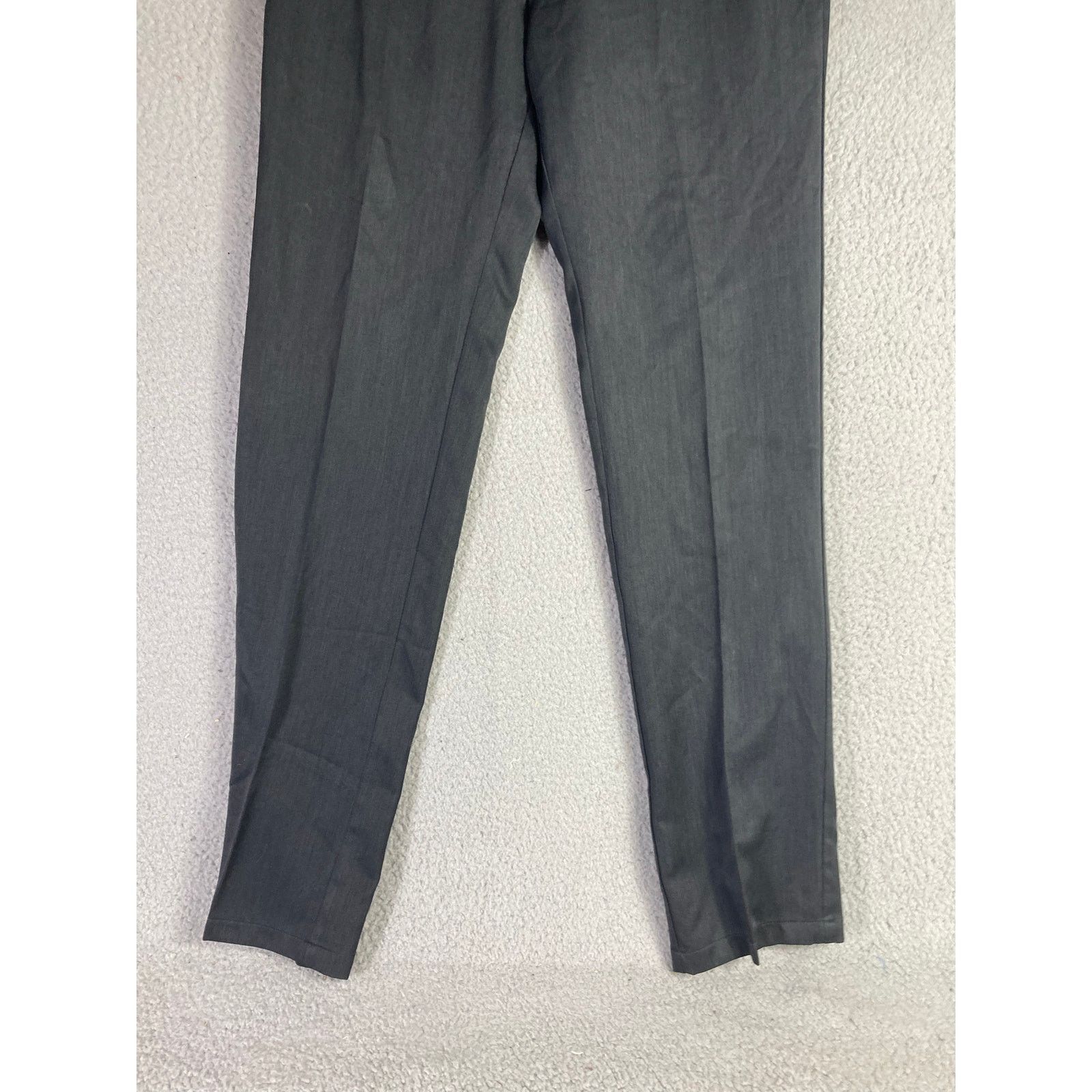Haggar Haggar H26 Men's Dress Pants Gray 32x32 Business Casual Size US 32 / EU 48 - 6 Thumbnail
