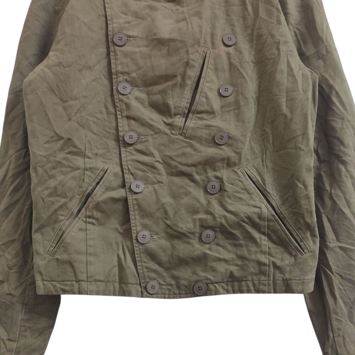 agnes b. Agnes B Button Ups Cropped Jacket Size M / US 6-8 / IT 42-44 - 5 Thumbnail