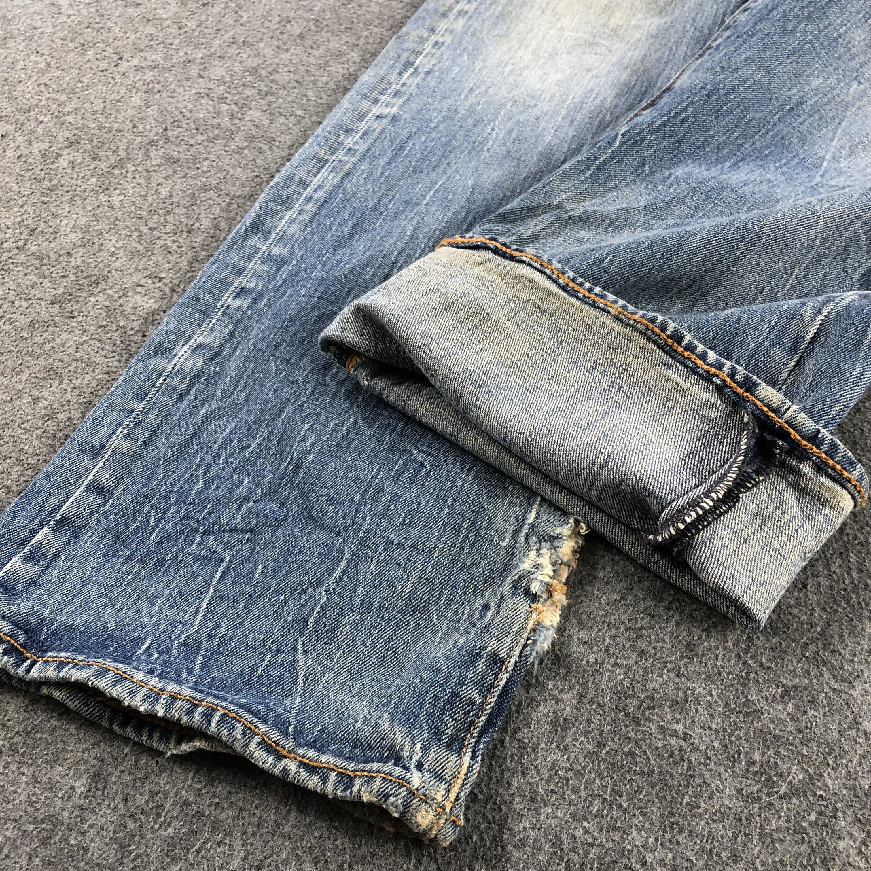Levi's Vintage Blue Wash Levis 504 Jeans-J2269 Size US 38 / EU 54 - 7 Thumbnail