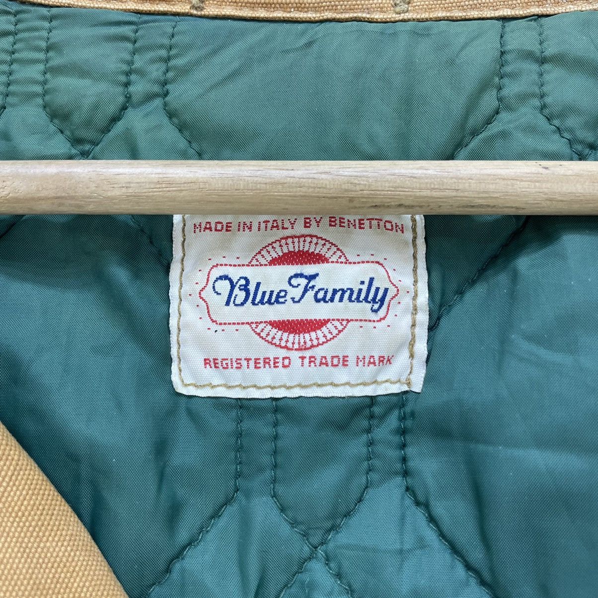 United Colors Of Benetton 🔥Benneton Blue Family Bondage Jacket Size US M / EU 48-50 / 2 - 8 Thumbnail