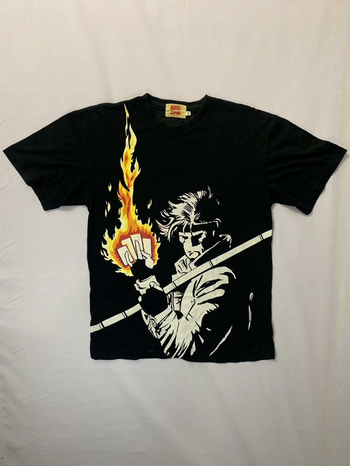 Marvel Comics Vintage 1994 Marvel Comics Gambit Jumbo Tshirt Size US S / EU 44-46 / 1 - 1 Thumbnail