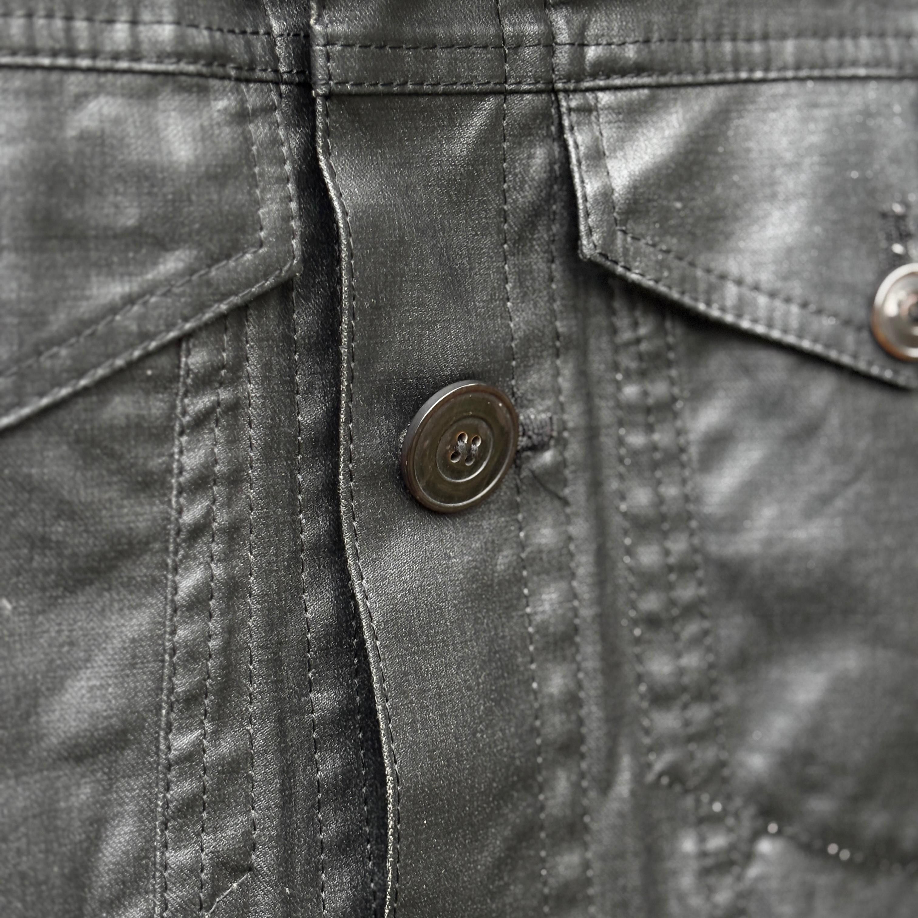 Designer Satoru Tanaka Isolation Co. Coated Trucker Jacket Japan Made Size US M / EU 48-50 / 2 - 5 Thumbnail