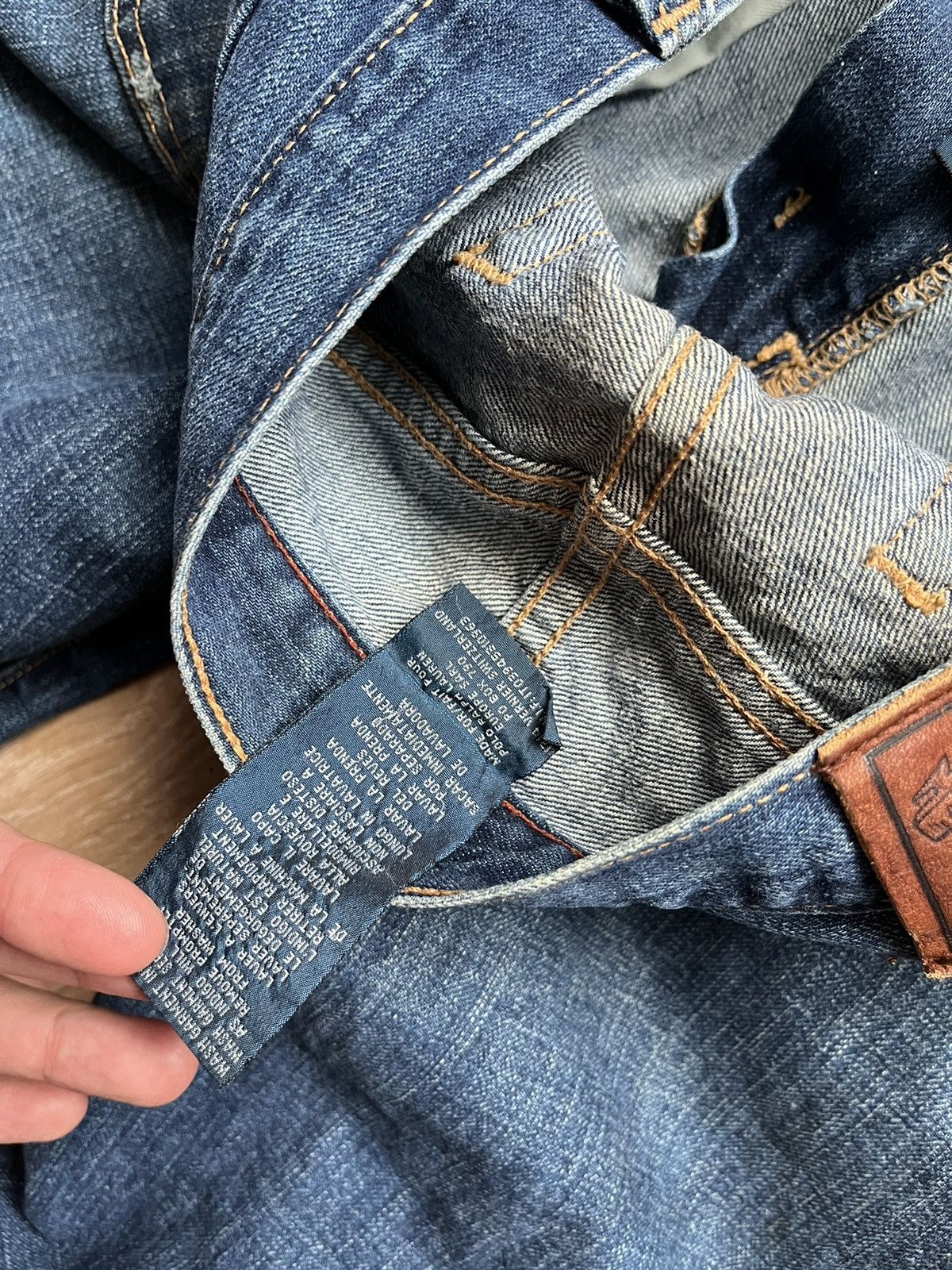 Polo Ralph Lauren Vintage Polo Ralph Lauren Blue Denim Jeans Size 32x32 Size US 32 / EU 48 - 7 Thumbnail