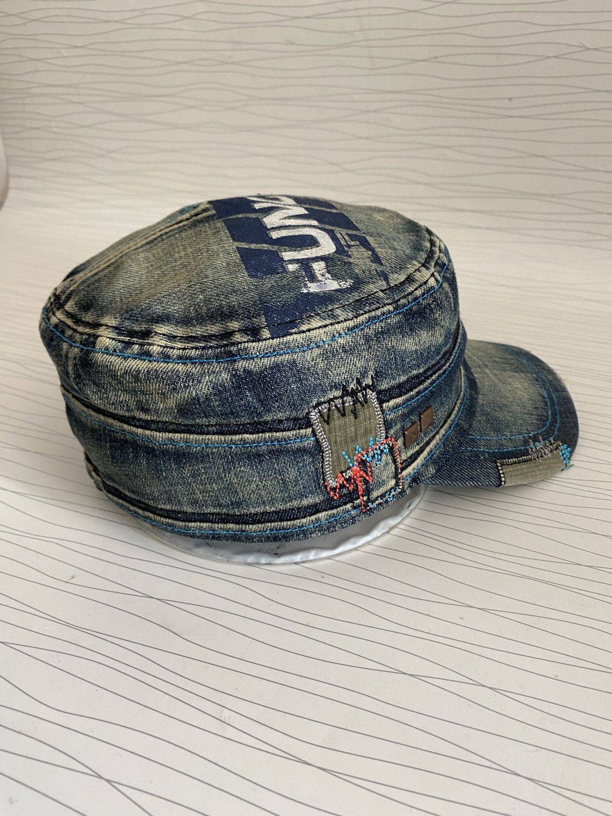 If Six Was Nine EXR Function Distressed Avant Garde Patrol Cap Size ONE SIZE - 8 Thumbnail