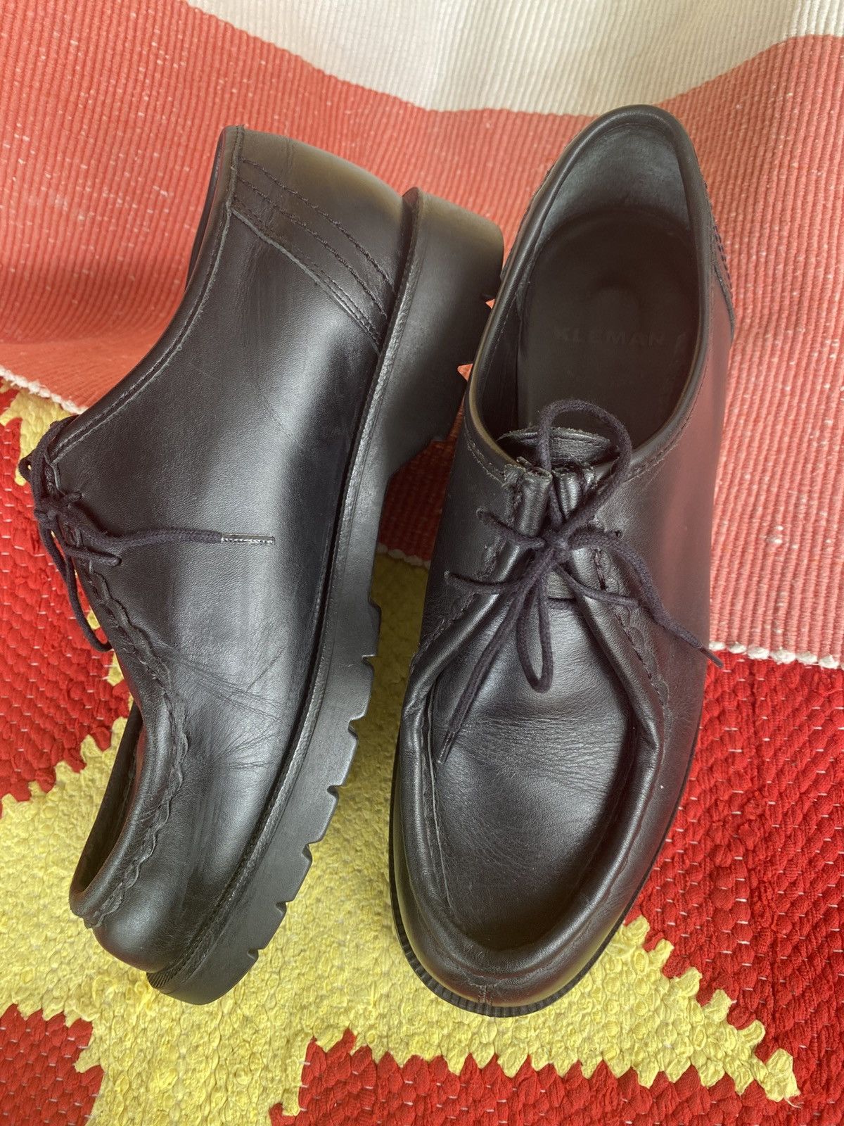 Kleman Kleman Padror tylorian Black leather shoes Size US 8.5 / EU 41-42 - 8 Thumbnail