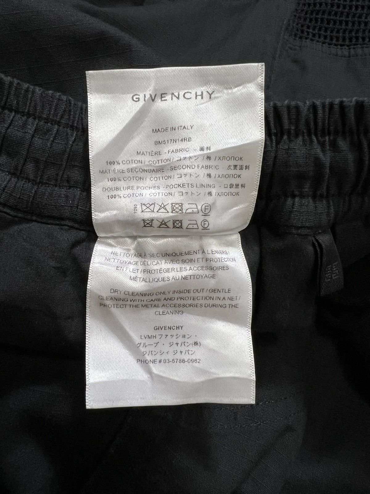 Givenchy Givenchy - Mesh Panel Multi-Pocket Cargo Pants Size US 30 / EU 46 - 17 Thumbnail