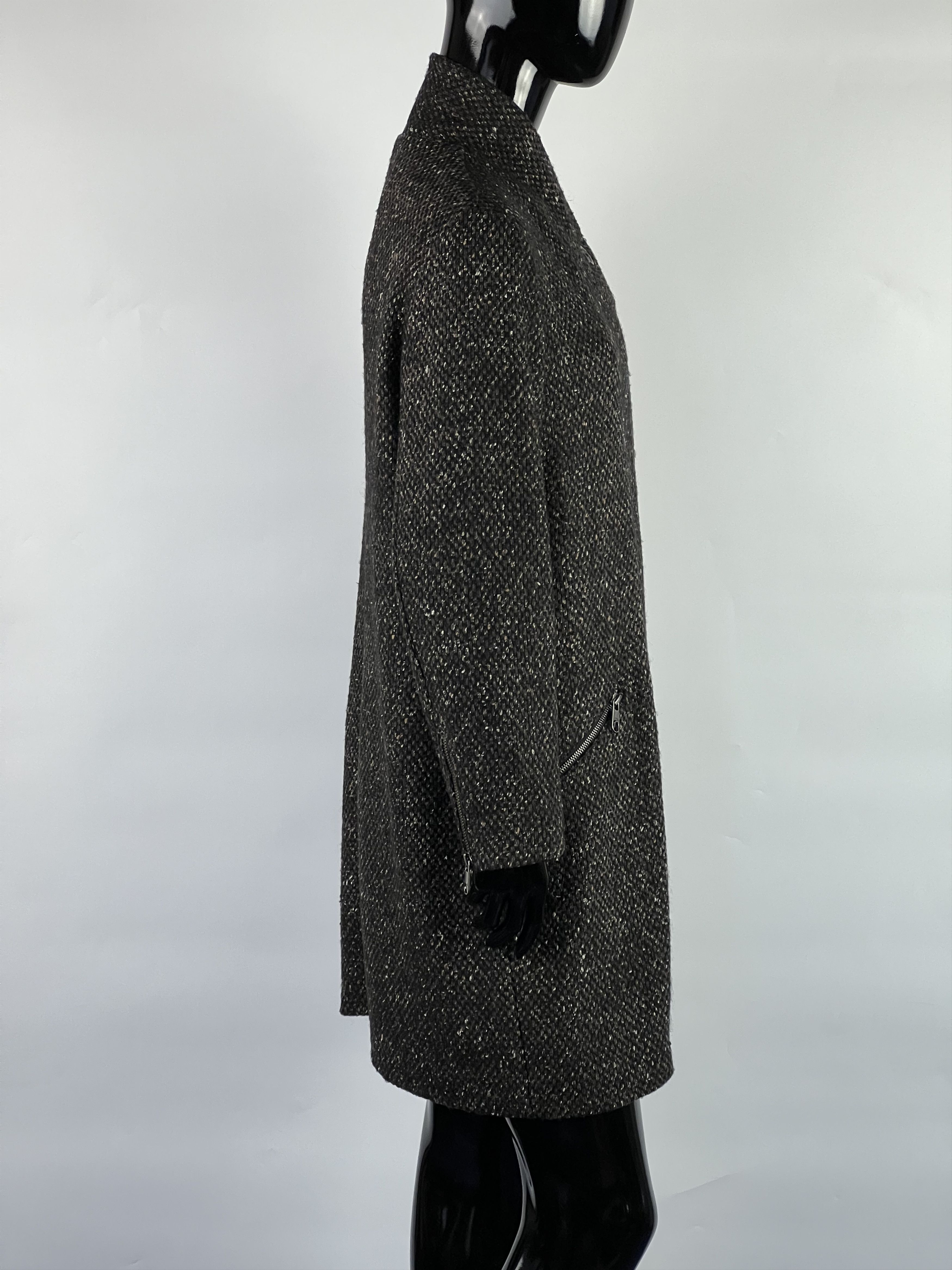 CLOSED Closed Women's Wool Silk Mohair Coat Size M/L Size L / US 10 / IT 46 - 2 Thumbnail