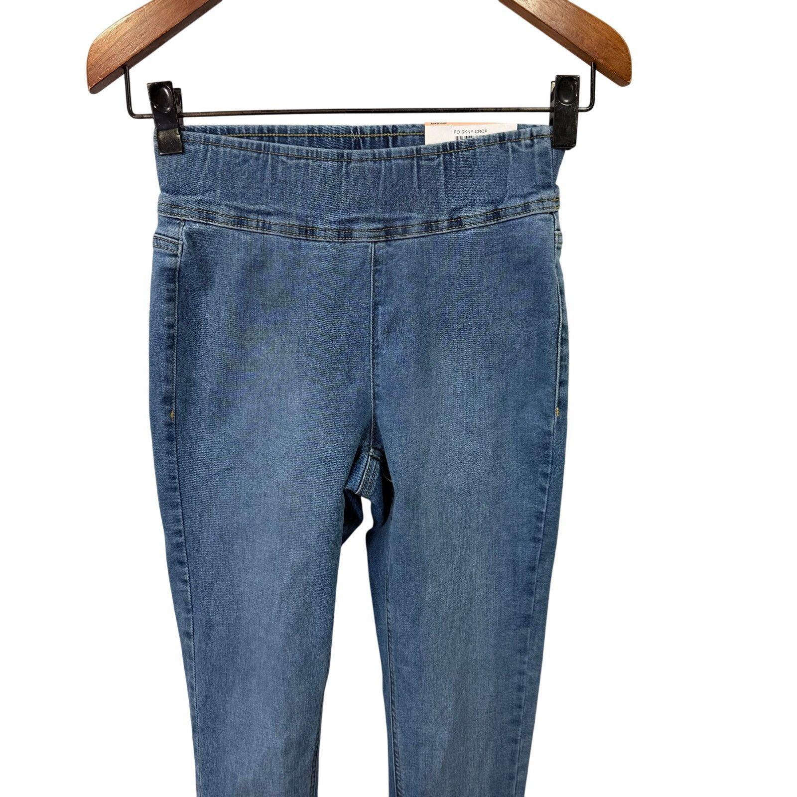 Macys INC International Concepts Crop Jeans 2 Skinny NEW #G636 Size 26" / US 2 / IT 38 - 5 Thumbnail