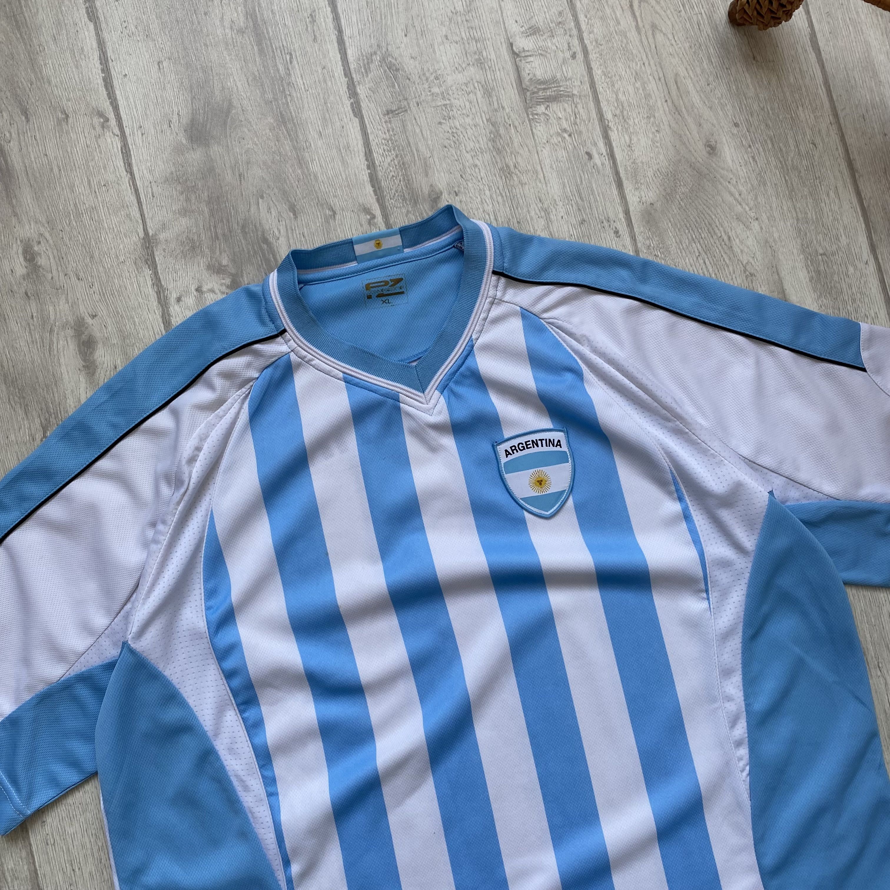 Adidas Vintage Argentina National Team Jersey 90s World Cup Messi Size US XL / EU 56 / 4 - 3 Thumbnail