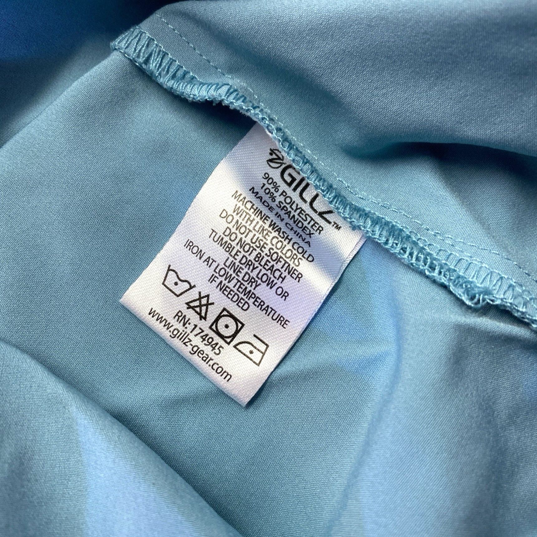 Vintage Gillz Button-Down Shirt Mens XL Blue Long Sleeve Vented Outdoor Fishing Size US L / EU 52-54 / 3 - 6 Thumbnail