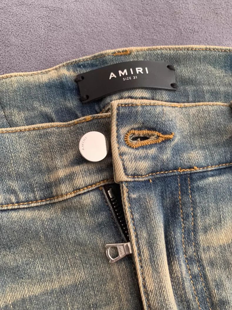Amiri Amiri Washed to destroy jeans 2502-Nextarrow Size US 31 - 2 Thumbnail