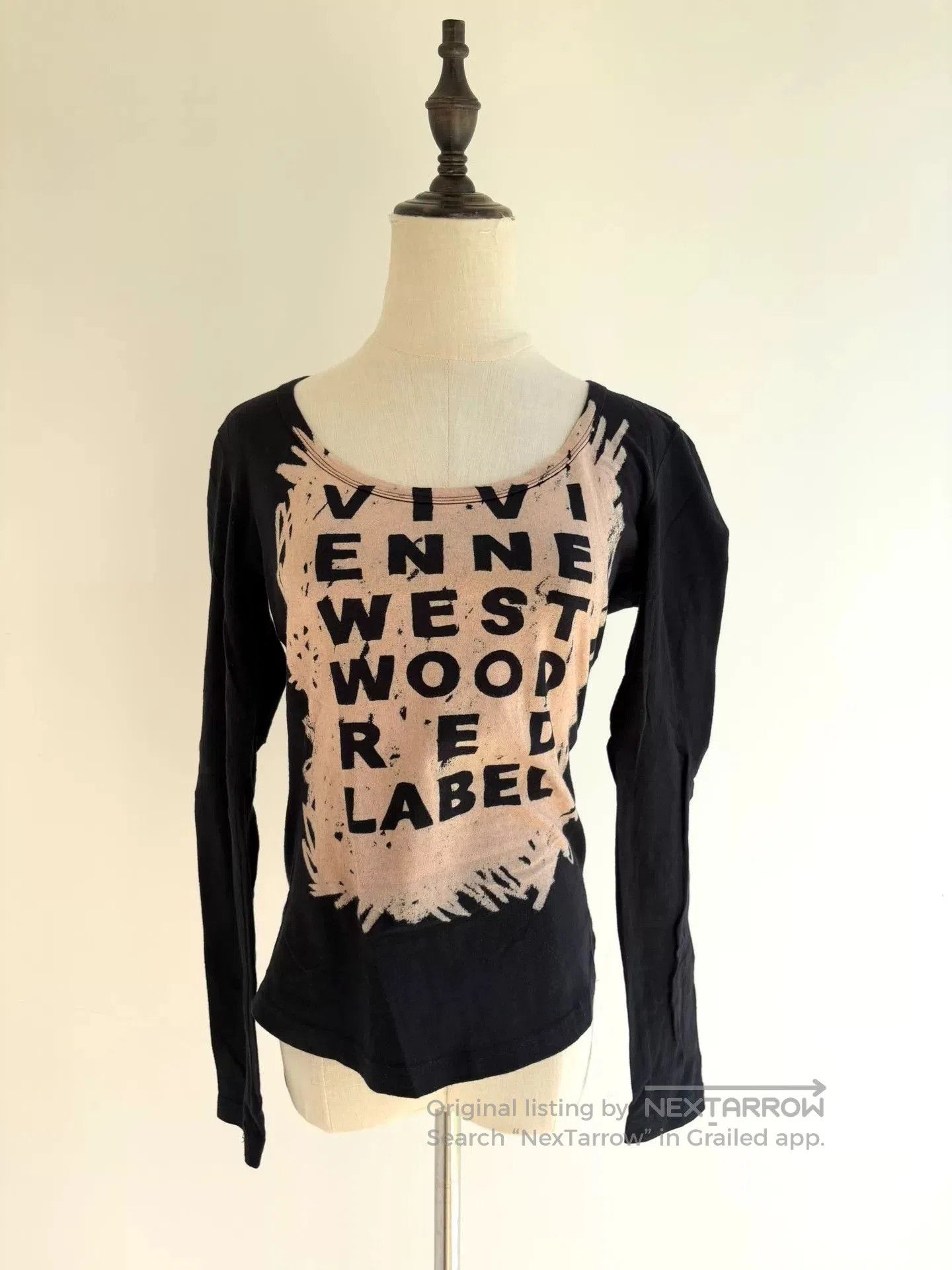 Vivienne Westwood vivienne westwood black graffiti top. Size M / US 6-8 / IT 42-44 - 1 Thumbnail