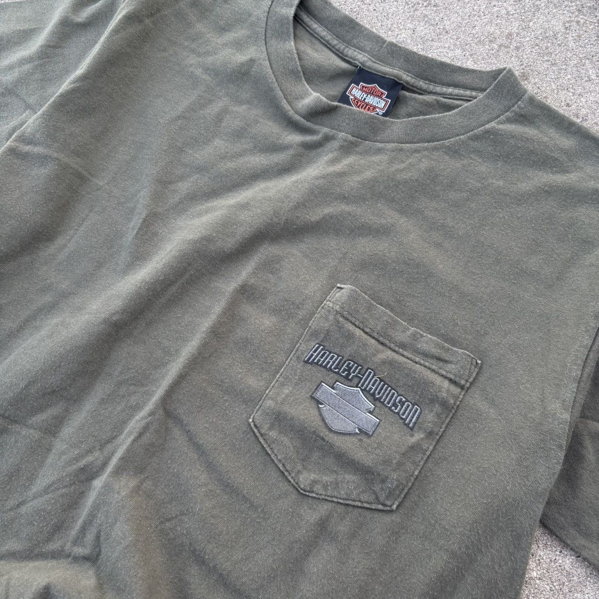 Harley Davidson × Vintage Vintage Harley Davidson Pocket Tee Shirt Size US L / EU 52-54 / 3 - 2 Thumbnail