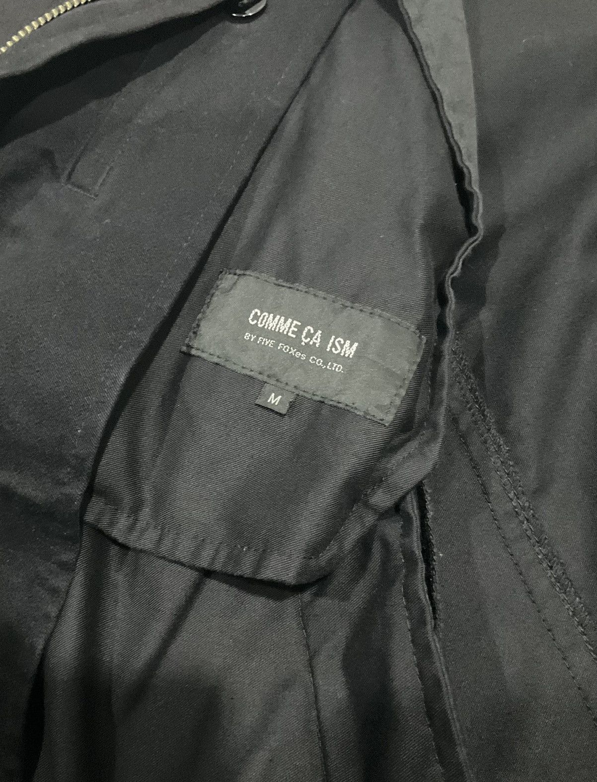 Other Comme Ca Ism sweat leather long coat Size US M / EU 48-50 / 2 - 8 Thumbnail