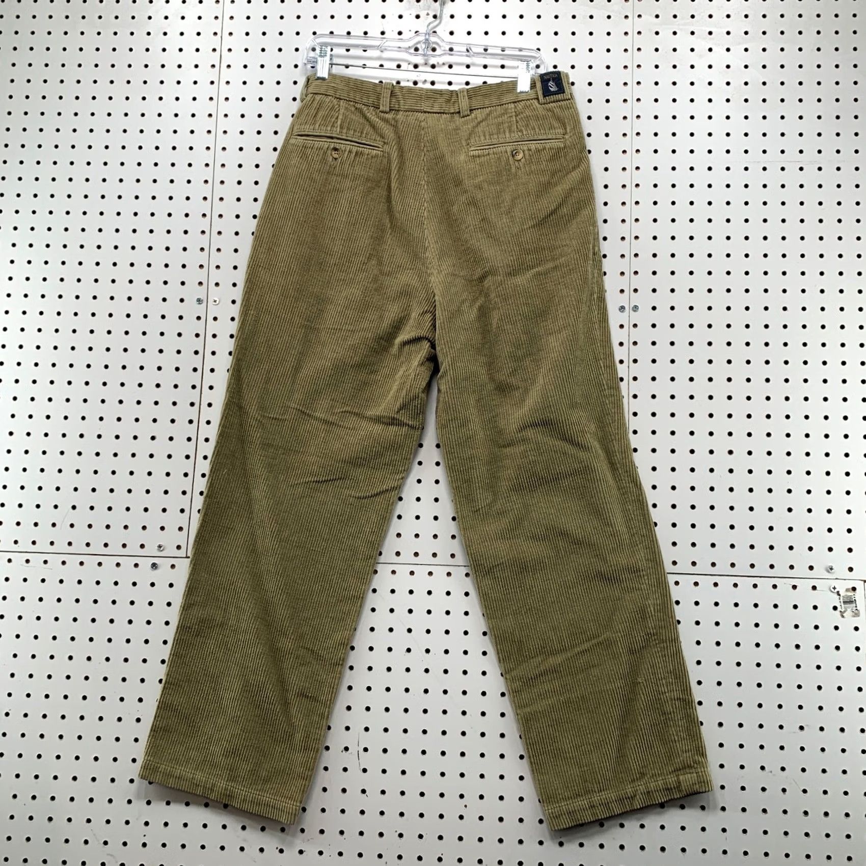 Nautica Nautica Corduroy Pants Khaki Tan 32x34 Straight Leg Cotton Vintage? No. Size US 32 / EU 48 - 7 Thumbnail