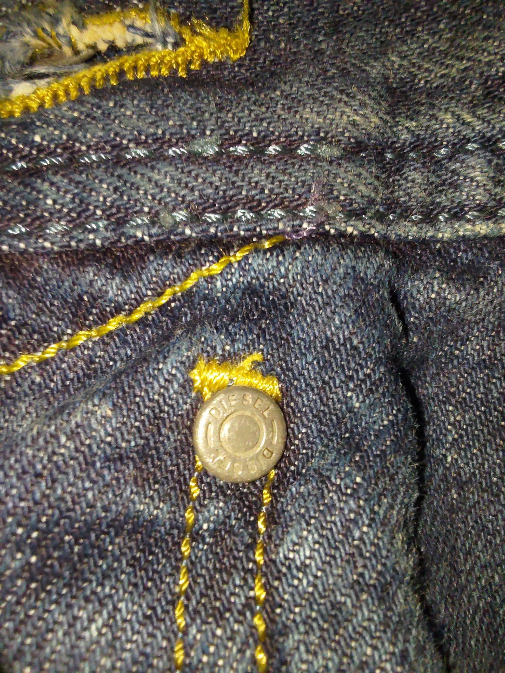 Diesel Vintage Denim Division Diesel Industry QURATT Jeans Size US 38 / EU 54 - 9 Thumbnail