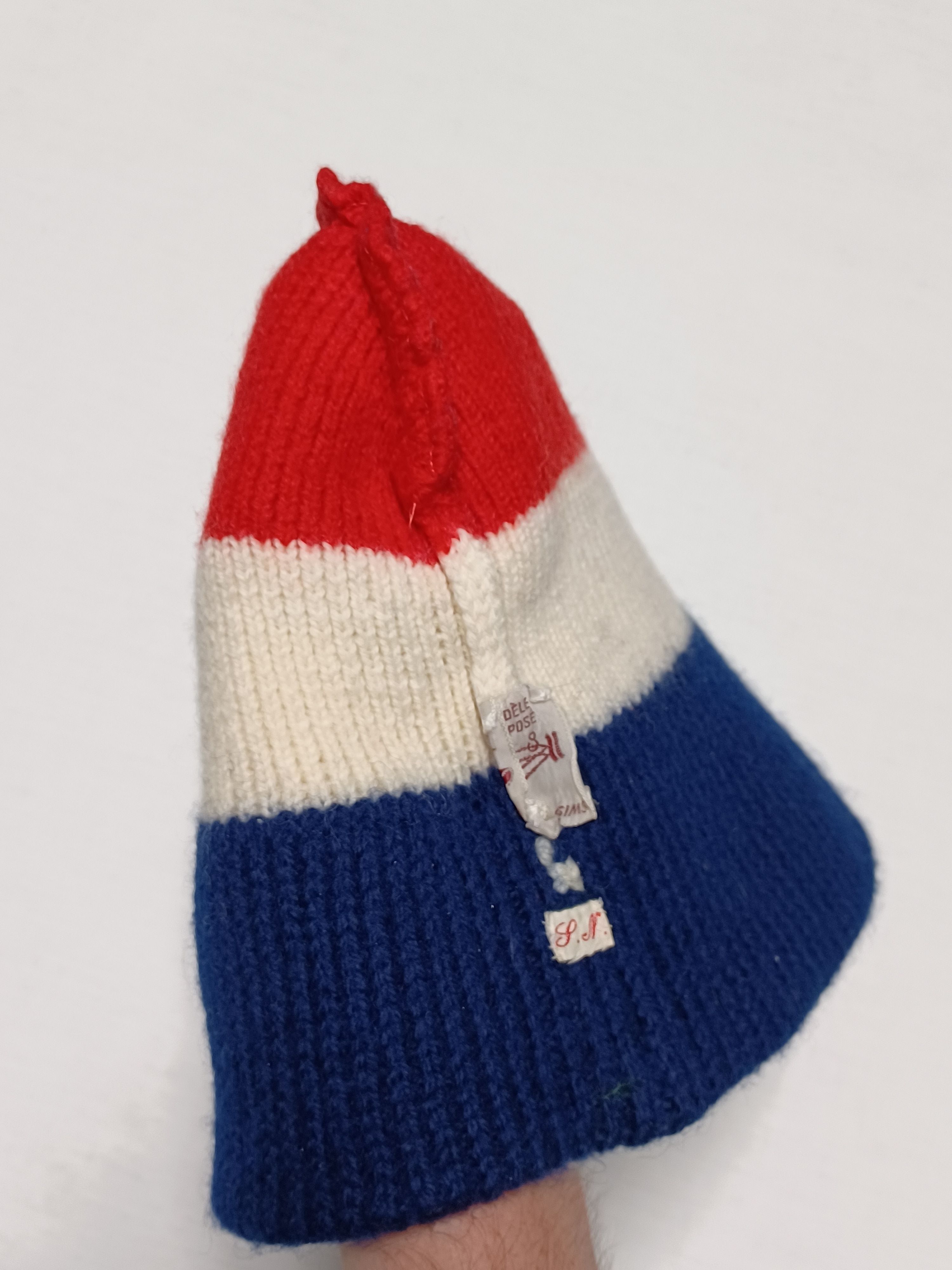 Other VINTAGE MADE IN SWITZERLAND WOOL FRANCE BANNER GALLIC HAT Size ONE SIZE - 3 Thumbnail