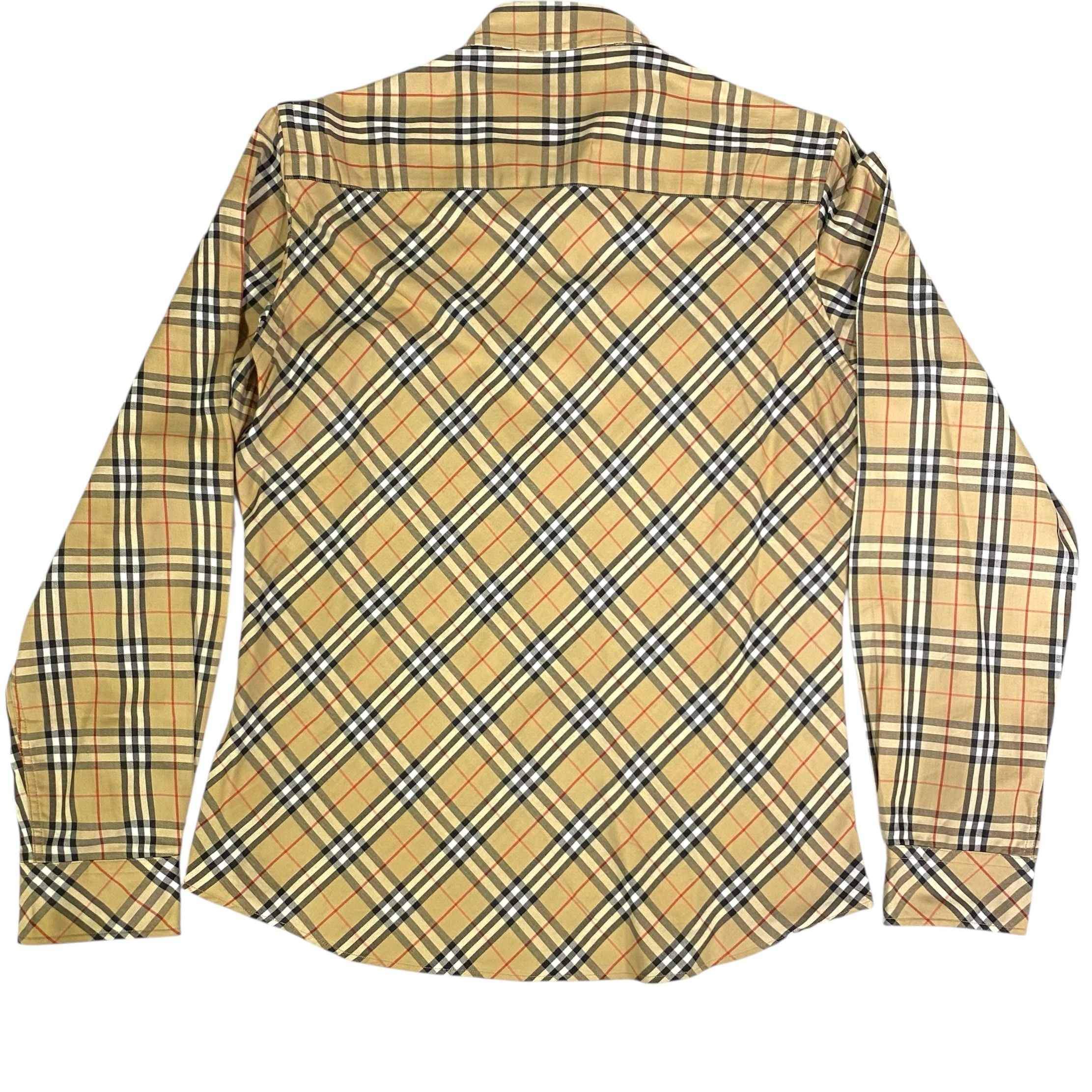 Burberry Burberry Long Sleeve Shirts Nova Check Size M / US 6-8 / IT 42-44 - 2 Thumbnail