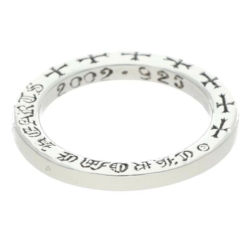 Chrome Hearts 6.5 🔥 Chrome Hearts NTFL Spacer Ring 3mm silver Size ONE SIZE - 2 Thumbnail