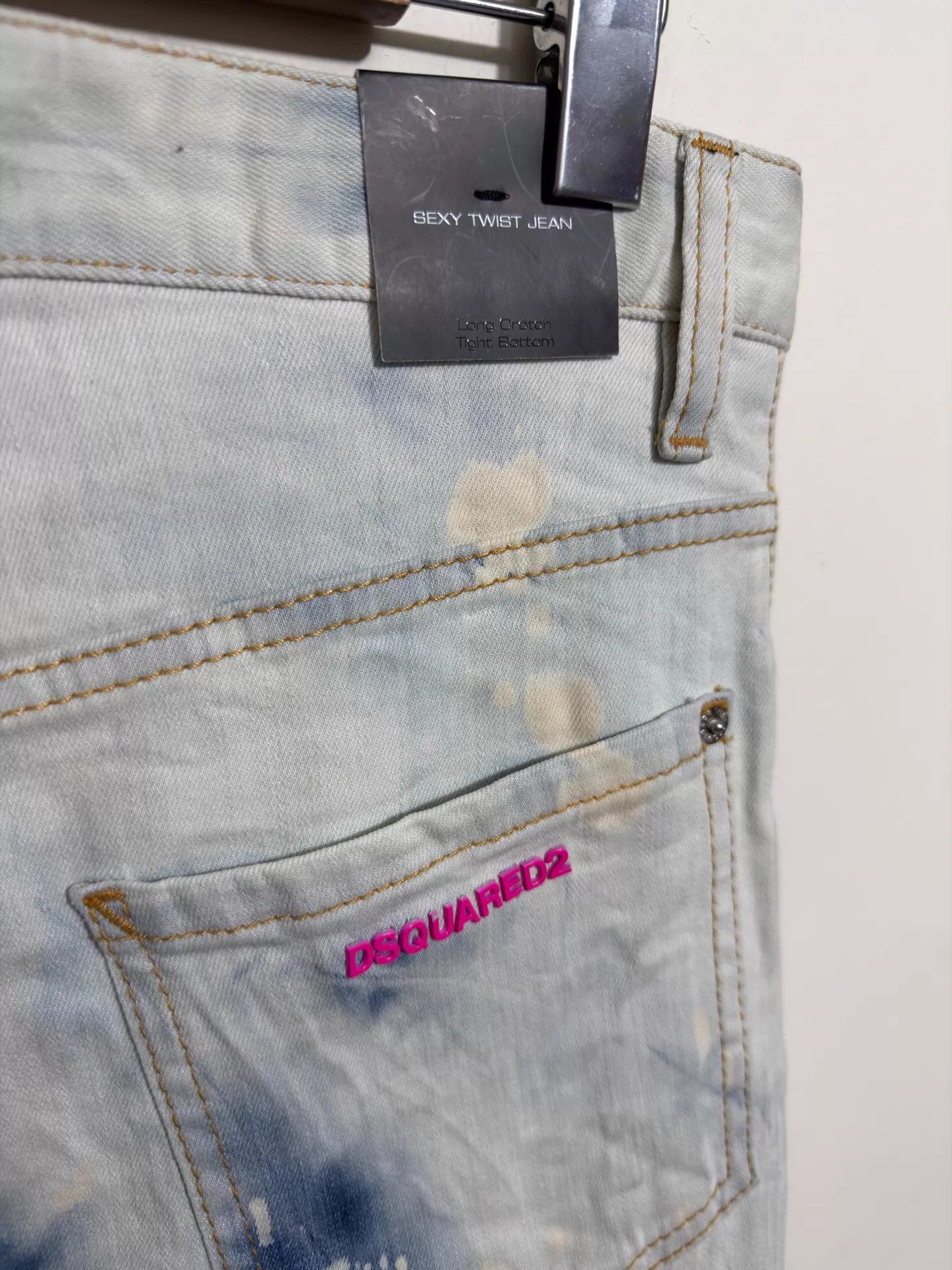Dsquared2 Dsquared2 D2 Sexy Twist Slim Jeans 48 Size US 32 / EU 48 - 5 Thumbnail