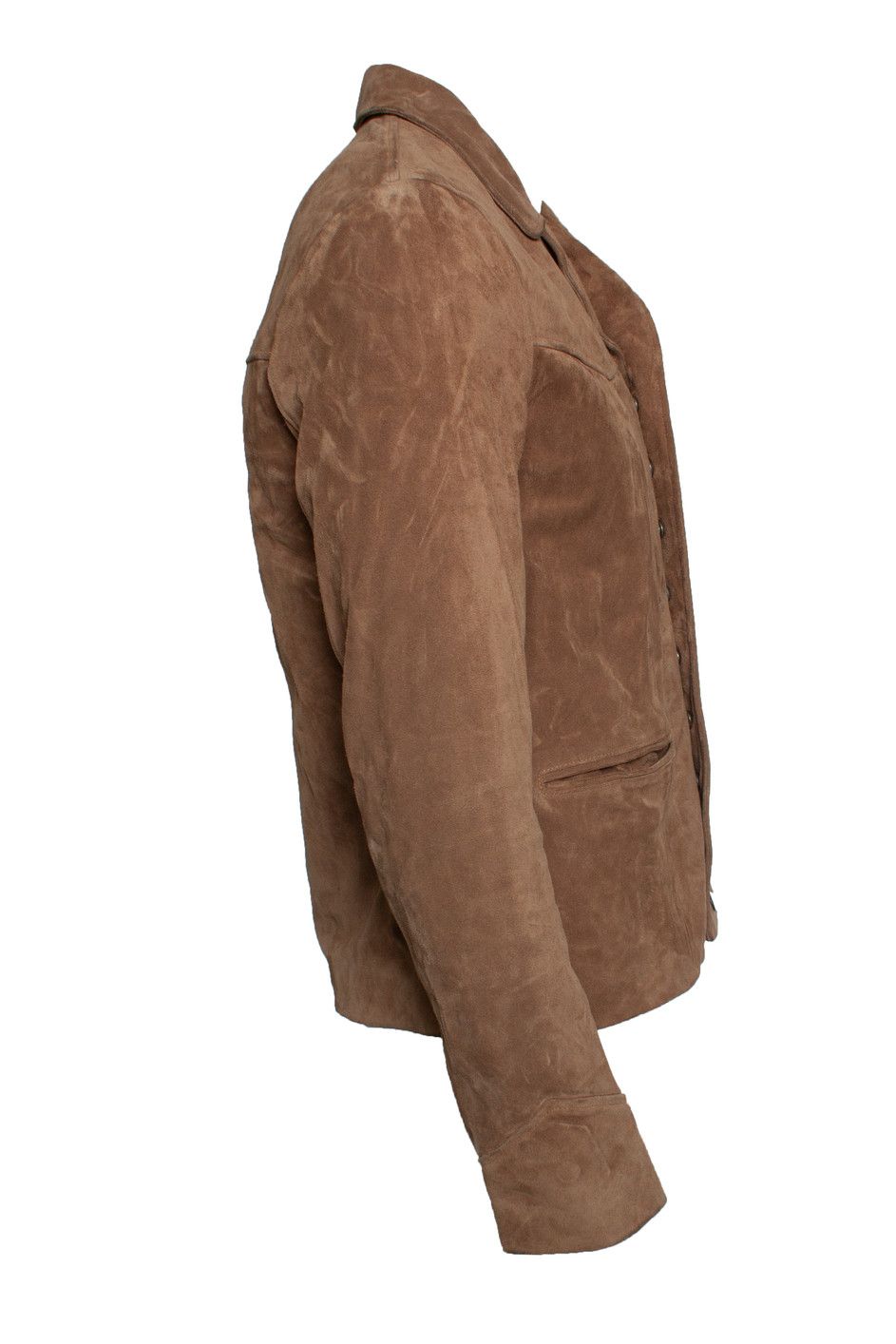 Saint Laurent Paris Saint Laurent, Suede western jacket in cognac 2019 Size US M / EU 48-50 / 2 - 3 Thumbnail