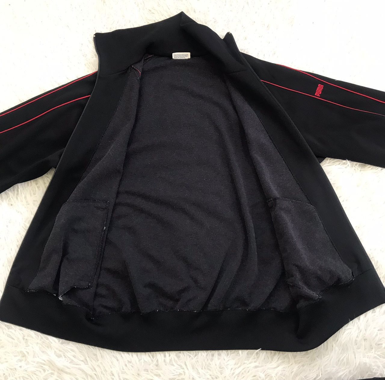 Puma × Vintage Vintage 80s-90s Puma Tracktop Jacket Made in Japan Size US L / EU 52-54 / 3 - 3 Thumbnail